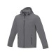 Купить Куртка софтшел Langley мужская, steel grey с нанесением логотипа
