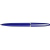 Купить Ручка шариковая Империал, синий металлик с нанесением логотипа
