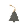 Купить Новогоднее украшение RUDOLF из сланца, елка с нанесением логотипа