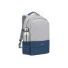 Купить RIVACASE 7567 grey/dark blue рюкзак для ноутбука 17.3 / 6 с нанесением логотипа