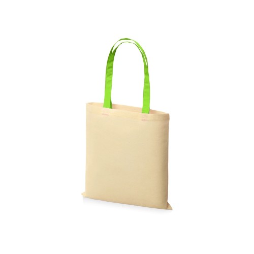 Купить Сумка Dakota, натуральный/зеленое яблоко с нанесением логотипа