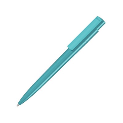 Купить Шариковая ручка rPET pen pro из переработанного термопластика, бирюзовый с нанесением