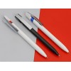 Купить Ручка шариковая UMA SKY M, белый/красный с нанесением логотипа