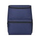 Купить Excursion, рюкзак-холодильник из переработанного РЕТ-пластика - Heather navy с нанесением логотипа