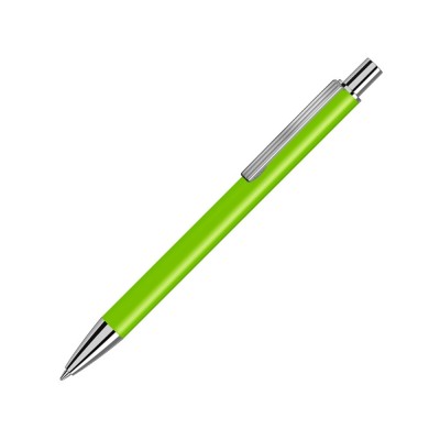 Купить Металлическая автоматическая шариковая ручка Groove, светло-зеленый с нанесением