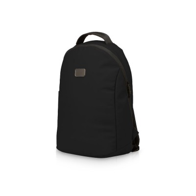 Купить Рюкзак Sofit для ноутбука из экокожи, черный с нанесением логотипа
