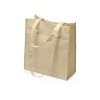 Купить Сумка-шоппер Wheat из переработанного пластика 80gsm, 30.5*33*12.5cm, бежевый с нанесением логотипа