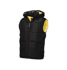 Жилет мужской, Slazenger, черный/золотисто-желтый
