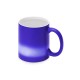 Купить Кружка-хамелеон Magic матовая, синий/белый с нанесением логотипа