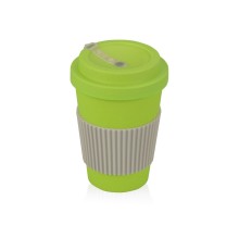 Термокружка Muffin из натуральных волокон, зеленое яблоко