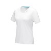 Купить Женская футболка Azurite с коротким рукавом, изготовленная из натуральных материалов, белый с нанесением логотипа
