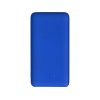 Купить Внешний беспроводной аккумулятор с подсветкой лого Reserve X v.2, 8000 mAh, ярко-синий с нанесением логотипа