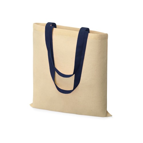 Купить Сумка Dakota, натуральный/синий с нанесением логотипа