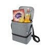 Купить Tundra, сумка-холодильник из переработанного PET-пластика, для обеда, на 9 банок, серый яркий с нанесением логотипа