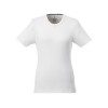 Купить Женская футболка Balfour с коротким рукавом из органического материала, белый с нанесением логотипа