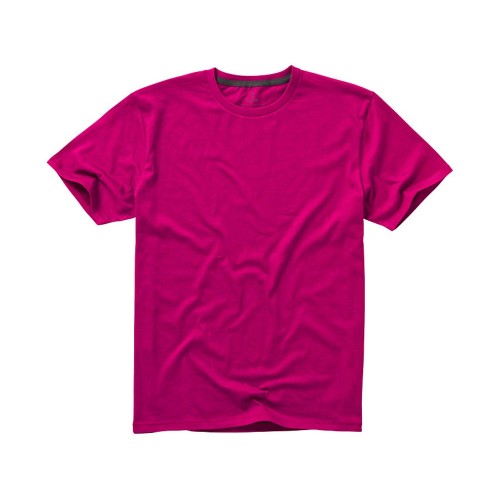 Купить Nanaimo мужская футболка с коротким рукавом, розовый с нанесением логотипа