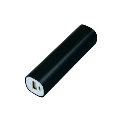 Купить PB030 Универсальное зарядное устройство power bank  прямоугольной формы. 2600MAH. Черный с нанесением логотипа