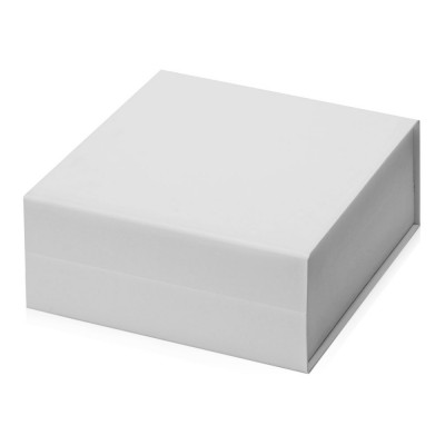 Купить Коробка разборная на магнитах M, белый с нанесением логотипа