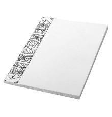 Блокнот А5 Doodle Colour Therapy, белый/черный