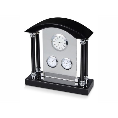 Купить Погодная станция Нобель: часы, термометр, гигрометр с нанесением