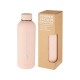 Купить Spring Медная бутылка объемом 500 мл с вакуумной изоляцией, pale blush pink с нанесением логотипа
