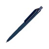 Купить Ручка пластиковая шариковая Prodir QS30 PRT софт-тач, темно-синий с нанесением логотипа