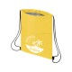 Купить Сумка-холодильник Oriole на шнуровке на 12 банок, желтый с нанесением логотипа