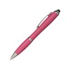 Купить Ручка-стилус шариковая Nash, розовый с нанесением логотипа
