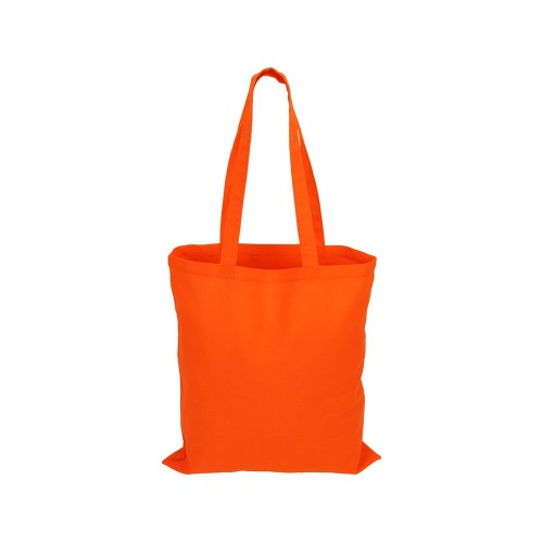 Купить Сумка для шопинга Carryme 140 хлопковая, 140 г/м2, оранжевый с нанесением логотипа
