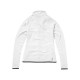 Купить Куртка флисовая Brossard женская, белый с нанесением логотипа