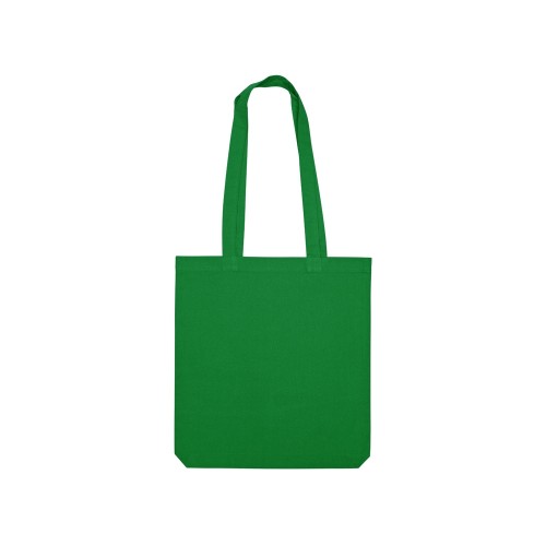 Купить Сумка из плотного хлопка Carryme 200, зеленый (P) с нанесением логотипа