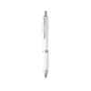Купить Ручка пластиковая шариковая MERLIN, белый с нанесением логотипа