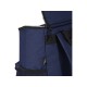 Купить Excursion, рюкзак-холодильник из переработанного РЕТ-пластика - Heather navy с нанесением логотипа