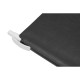 Купить Блокнот Notepeno 130x205 мм с тонированными линованными страницами, черный (Р) с нанесением логотипа