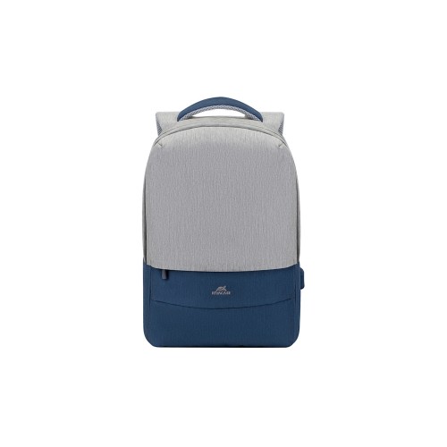 Купить RIVACASE 7562 grey/dark blue рюкзак для ноутбука 15.6'', серый/темно-синий с нанесением логотипа