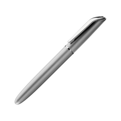 Купить Ручка роллер из пластика Quantum МR, серебристый с нанесением