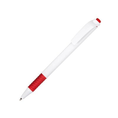 Купить Ручка шариковая Celebrity Эрнхардт, белый/красный с нанесением логотипа