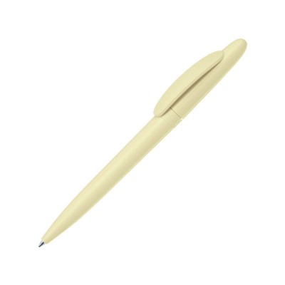 Купить Антибактериальная шариковая ручка Icon green, бежевый с нанесением