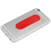 Купить Сжимаемая подставка для смартфона, красный с нанесением логотипа