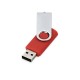 Купить Флеш-карта USB 2.0 8 Gb Квебек, красный с нанесением логотипа