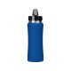 Купить Бутылка для воды Bottle C1, сталь, soft touch, 600 мл, синий с нанесением логотипа