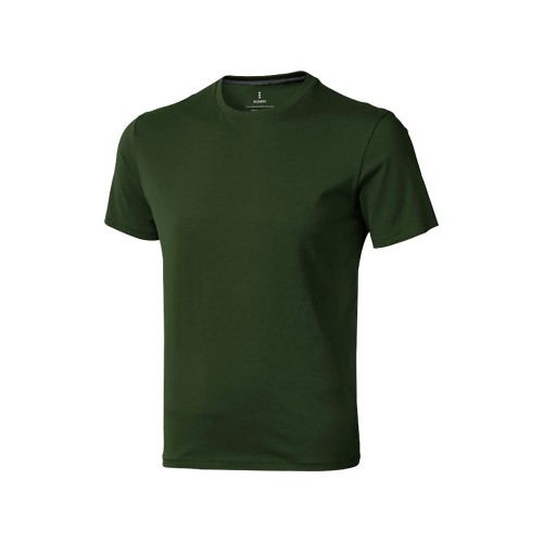 Купить Nanaimo мужская футболка с коротким рукавом, армейский зеленый с нанесением логотипа