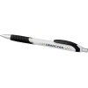 Купить Шариковая ручка Turbo в белом корпусе, белый/черный, синие чернила с нанесением логотипа