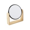 Купить Зеркало из бамбука Black Mirror, черный с нанесением логотипа