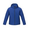 Купить Notus мужская утепленная куртка из софтшелла - Cиний с нанесением логотипа