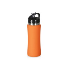 Бутылка для воды Bottle C1, сталь, soft touch, 600 мл, оранжевый