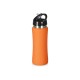 Купить Бутылка для воды Bottle C1, сталь, soft touch, 600 мл, оранжевый с нанесением логотипа