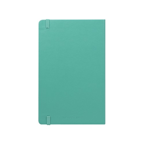 Купить Записная книжка Moleskine Classic (в линейку) в твердой обложке, Large (13х21см), морская волна с нанесением логотипа