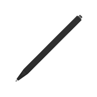 Купить Ручка шариковая Pigra модель P01 PRR софт-тач, черный с нанесением