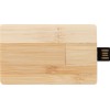 Купить USB 2.0- флешка на 32 Гб Bamboo Card с нанесением логотипа